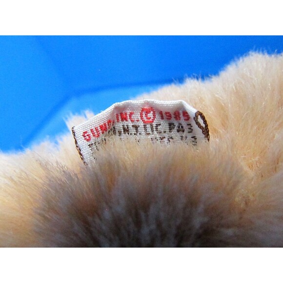 Gund Muttsy Puppy Dog Plush 14” Sueded Paws Plush Vtg 1985 w/Plastic Tag - Picture 7 of 9